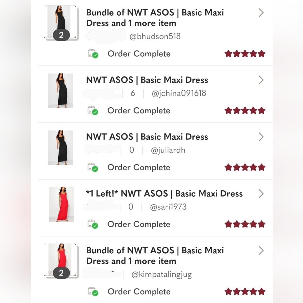 *Bestseller!* NWT ASOS | boohoo Bodycon Basic Maxi Dress - Picture 3 of 8